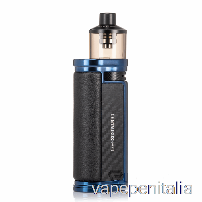 Scatola Di Vape Mod Perso Vape Centaurus Q80 Kit Pod Mod Sierra Blu In Fibra Di Carbonio